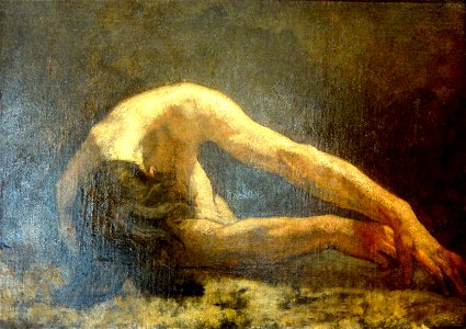 Beauvais (60), MUDO, Thomas Couture - Étude d'homme, entre 1852 et 1856 2
