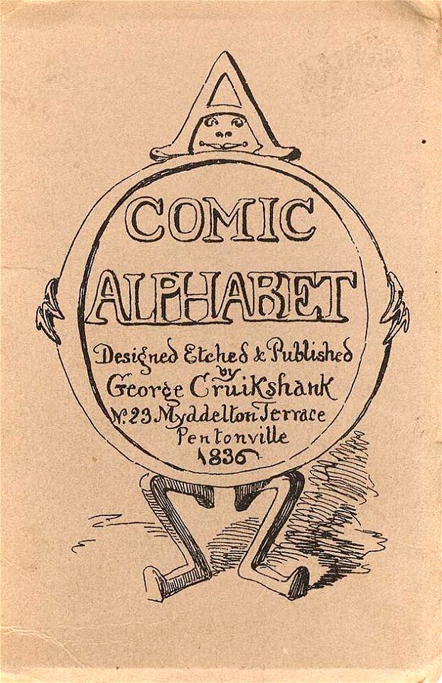 A Comic Alphabet Cover