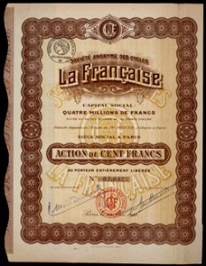 Cycles la Francaise 1919