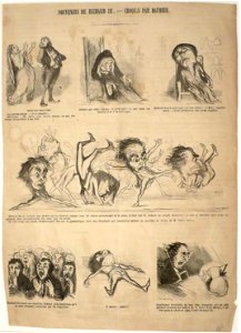 'Souvenir de Richard III' by Honoré Daumier, HMA 13765 a