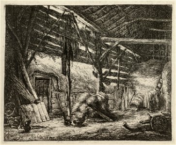 De schuur. NL-HlmNHA 1477 53010946