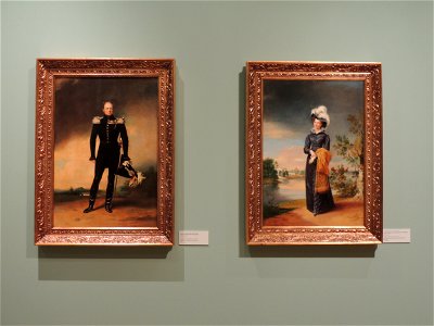 Alexander I and Elizabeth Alexeievna of Russia by G.Dawe (1825, GIM) by shakko