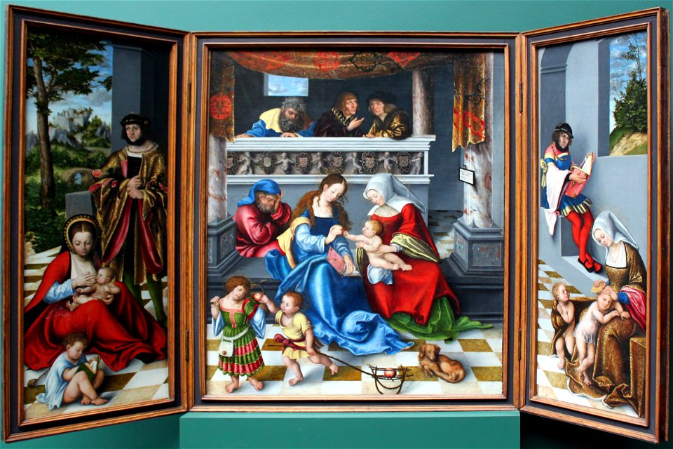 1509 Cranach d.Ä. Torgauer Altar anagoria