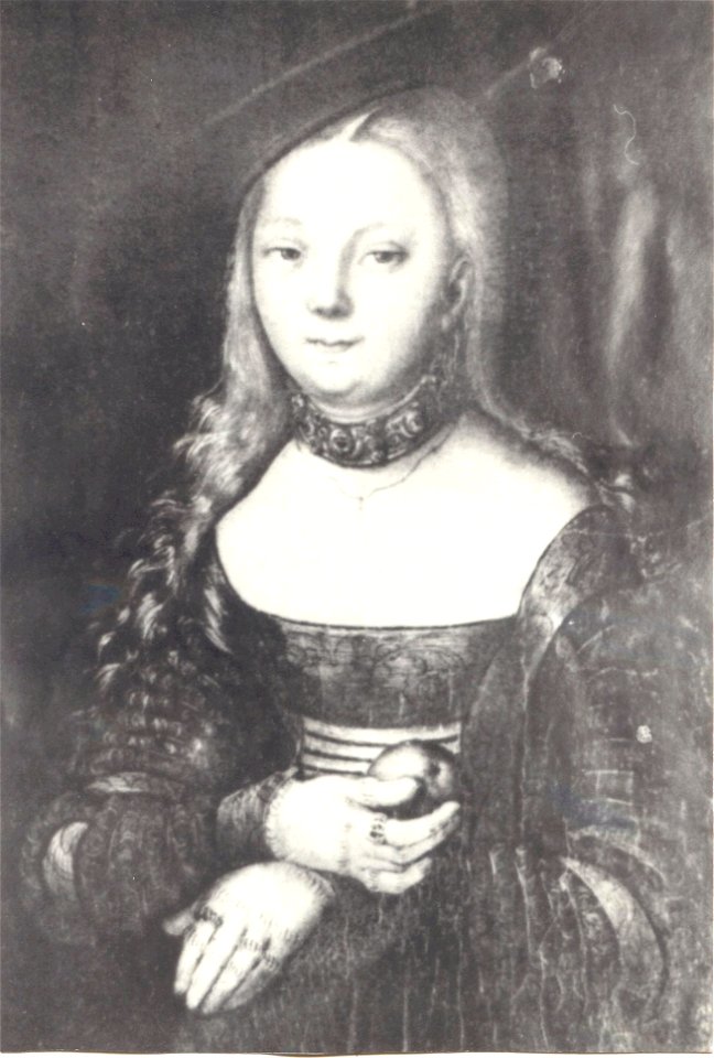 Cranach Woman Apple