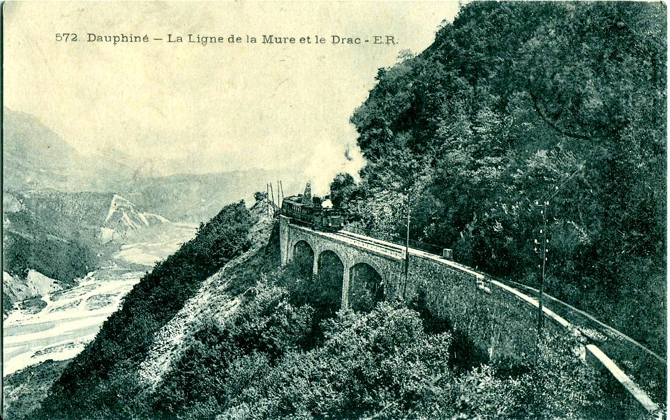 DAUPHINE - La ligne de la Mure et le Drac