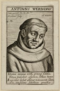 De heilige Antonius van Weert Antonius Werdanus. NL-HlmNHA 1477 53010731