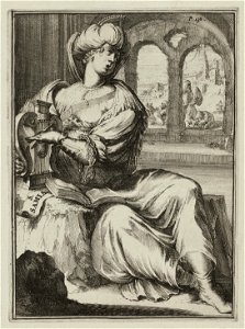 De Sibille van Samos Sibylle Samia. NL-HlmNHA 53008840