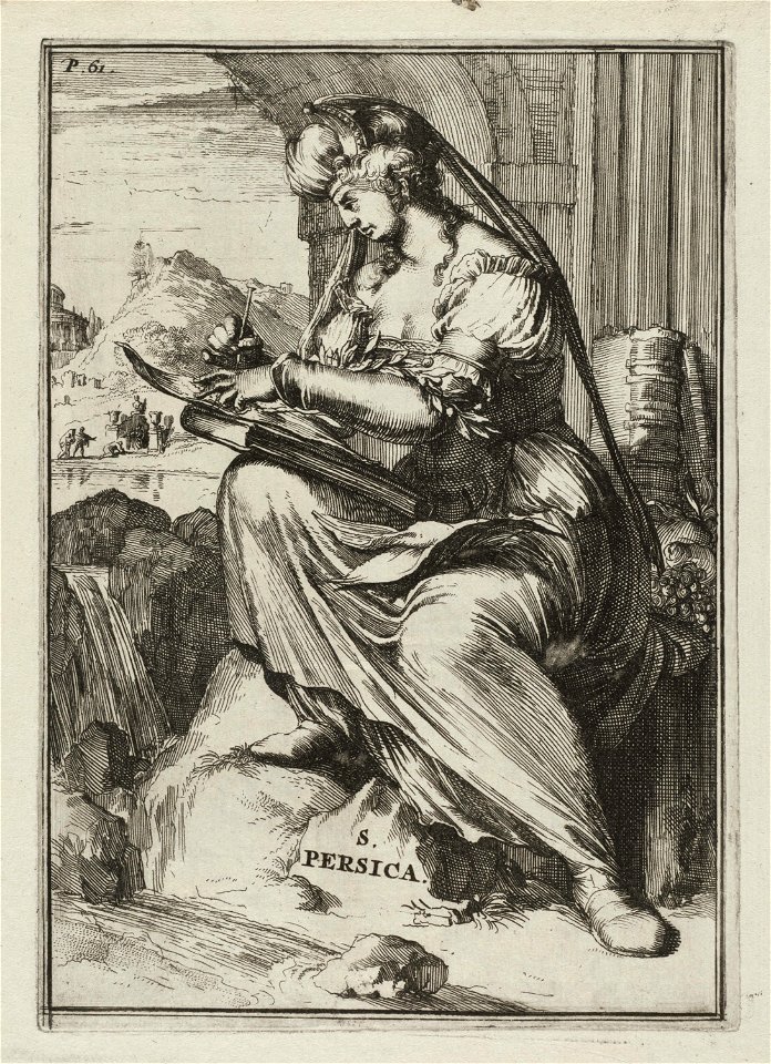 De Perzische Sibille Sibylle Persica. NL-HlmNHA 53008835