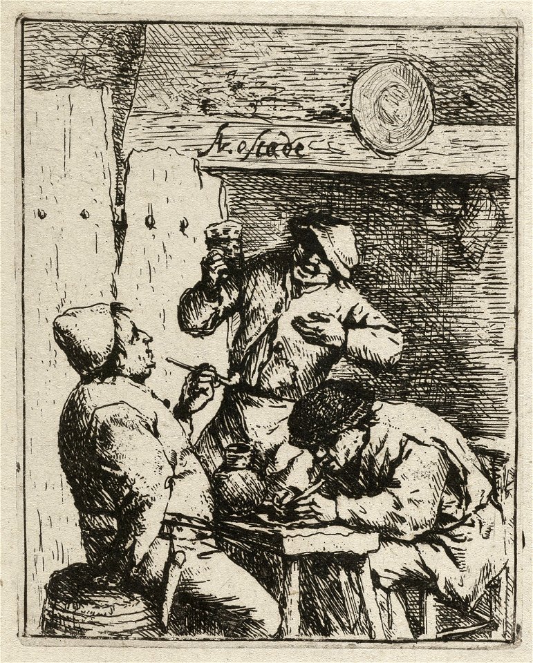 De rookers. NL-HlmNHA 1477 53010941