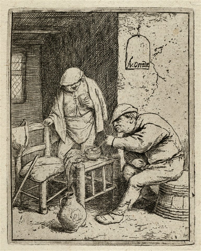 De roker en de drinker. NL-HlmNHA 1477 53010962