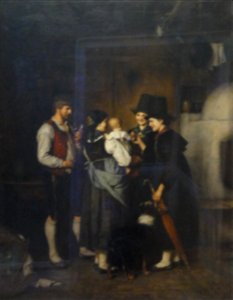 Defregger, Franz von — Der Besuch