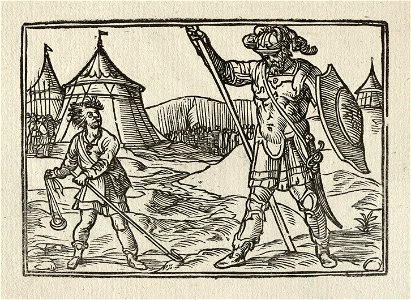 David en Goliath. NL-HlmNHA 1477 53010149