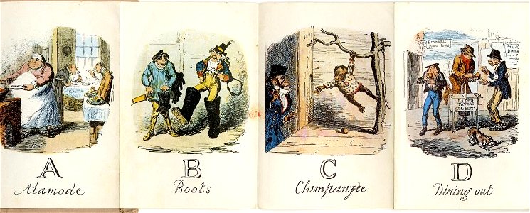 Cruikshanks Alphabet Portion
