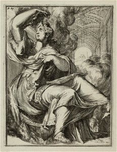 De Sibille van Delphi Sibylle Delphica. NL-HlmNHA 53008837