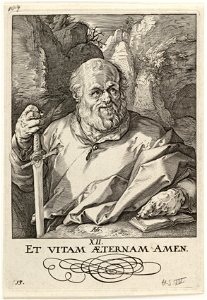De apostel Matthias. NL-HlmNHA 1477 53008498