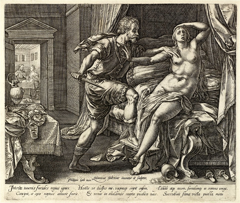 De verkrachting van Lucretia. NL-HlmNHA 1477 53008297