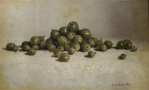 Gooseberries by Joseph Decker, 1896