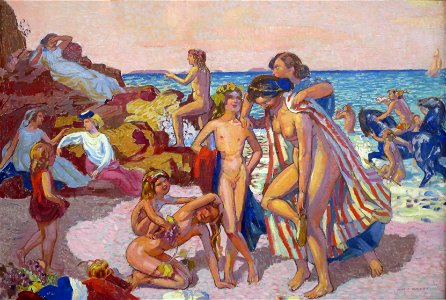 'Bacchus and Ariadne' by Maurice Denis, 1907, Hermitage