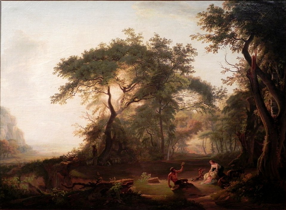 Dies Landschaft m d Erziehung d Jupiter