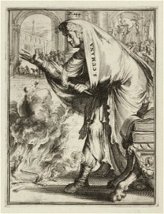 De Sibille van Cumae Sibylle Cumana. NL-HlmNHA 53008841