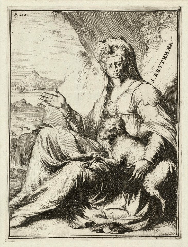 De Sibille van Erythrae Sibylle Erytrhaea. NL-HlmNHA 53008839