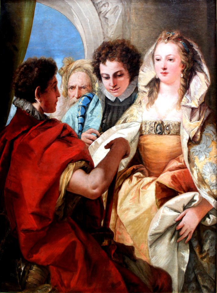 1751 Tiepolo Die Enthaltsamkeit Scipios anagoria