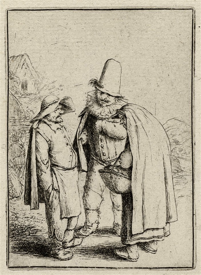De kwakzalver en een boer en boerin. NL-HlmNHA 1477 53010964