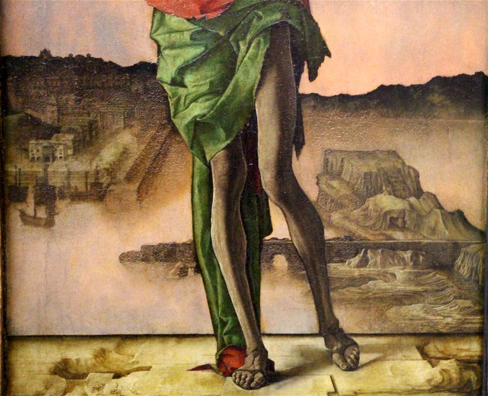 Ercole de' roberti, san giovanni battista, 1480 ca. 03