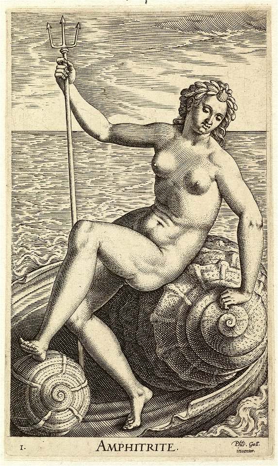 De zeegodin Amphitrite. NL-HlmNHA 1477 53008220