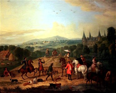 1760 Verdussen Reitergesellschaft anagoria