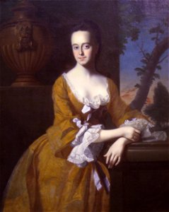 Lucretia Chandler, Mrs. John Murray, 1763, by John Singleton Copley (1738-1815) - Worcester Art Museum - IMG 7698
