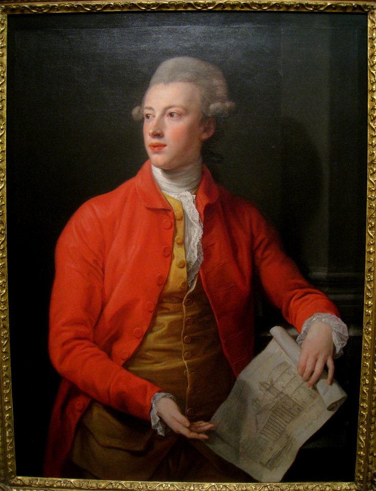 Portrait of John Corbet of Sundorne Castle, Shrewsbury, 1773, by Pompeo Girolamo Batoni (1708-1787) - IMG 7316