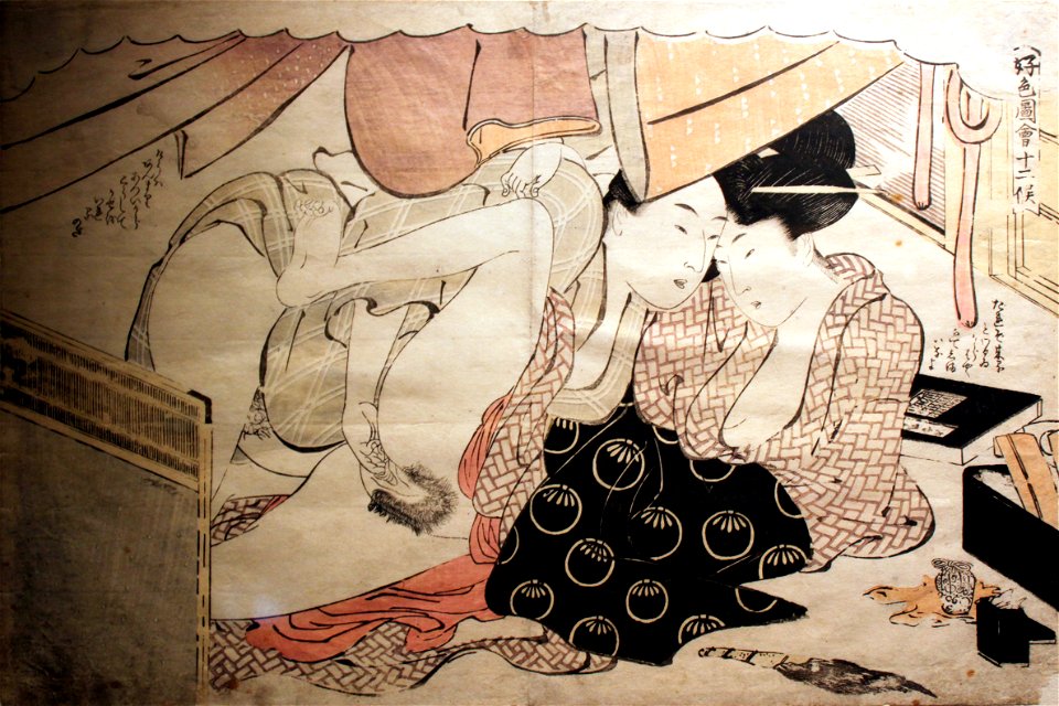 17XX Utamaro Shunga anagoria