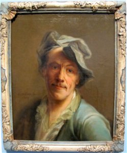 Christian seybold, autoritratto, vienna 1759