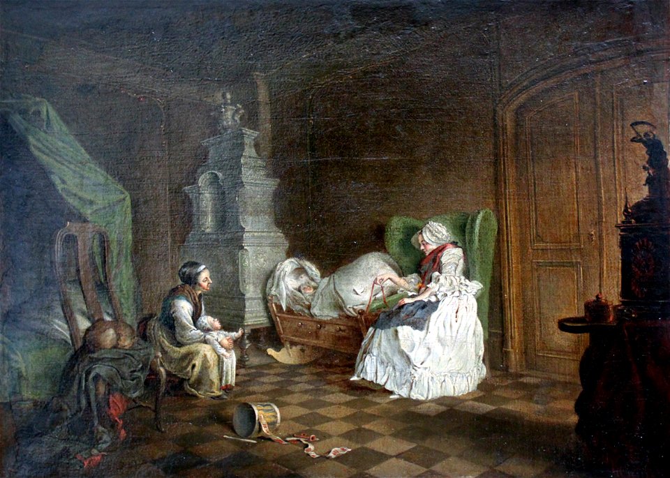 1763 Chodowiecki Familienszene anagoria
