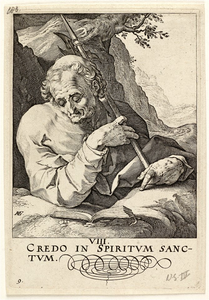 De apostel Mattheüs. NL-HlmNHA 1477 53008494