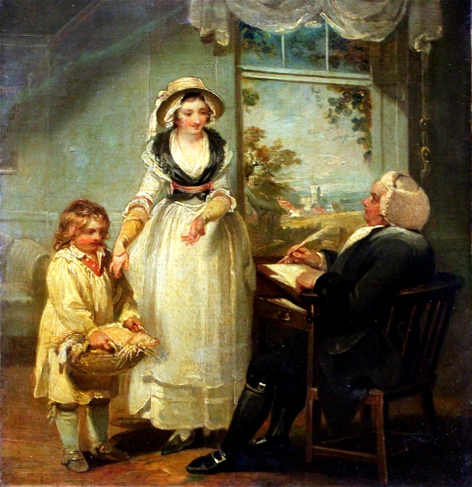 1792 Singleton Der Vikar empfängt den Zehnten anagoria