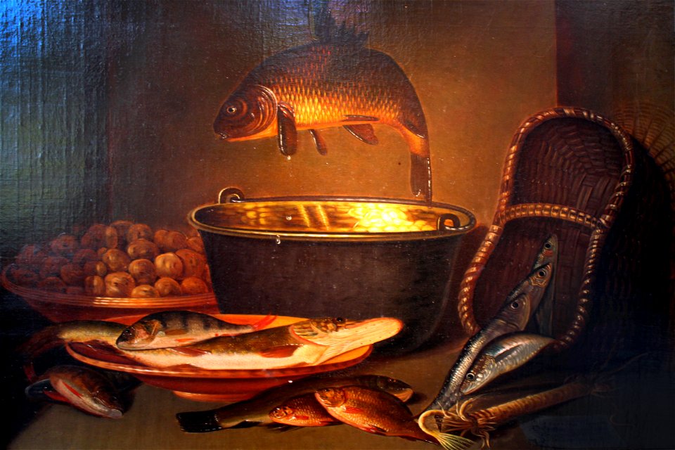 1815 Peters Stilleben mit Fischen anagoria