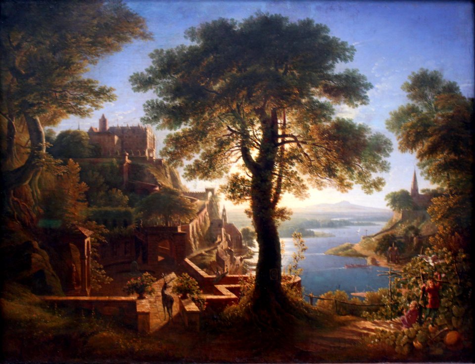 1820 Schinkel Schloss am Strom anagoria