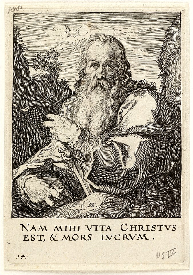 De apostel Paulus. NL-HlmNHA 1477 53008499
