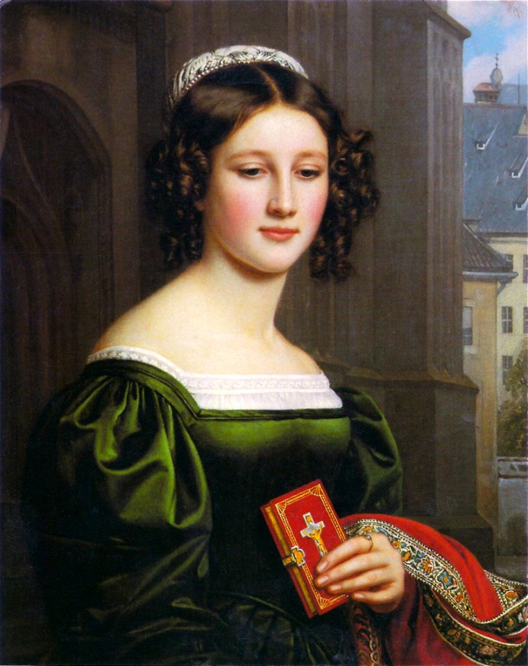 Anna Hillmayer 1829, by Joseph Stieler