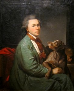 'Self Portrait' by Martin Quadal, 1788, Cincinnati Art Museum. Free illustration for personal and commercial use.
