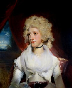 Miss Marthe Carr (Thomas Lawrence). Free illustration for personal and commercial use.