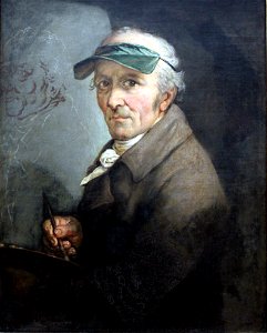 1813 Graff Selbstbildnis mit Augenschirm anagoria