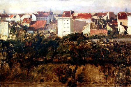 1847 Menzel Blick auf Hinterhäuser anagoria