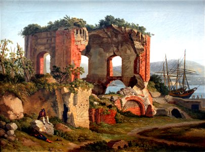 1799 Hackert Der Venustempel in Baja I anagoria