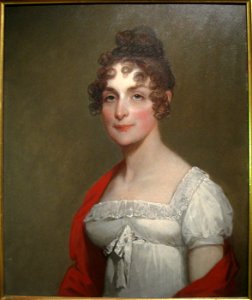 Mrs. Francis Welch (Margaret Crease Stackpole), circa 1810, by Gilbert Stuart (1755-1828) - Worcester Art Museum - IMG 7594. Free illustration for personal and commercial use.