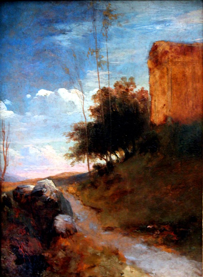 1829 Blechen Italienische Landschaft anagoria