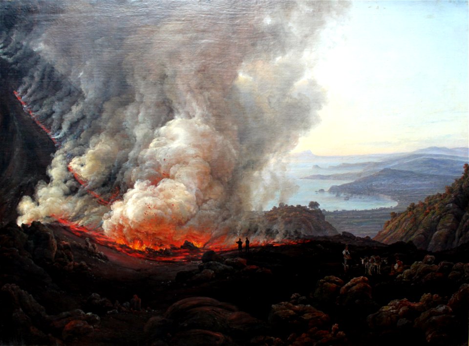 1826 Dahl Ausbruch des Vesuv im Dezember 1820 anagoria