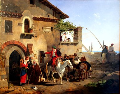 1827 Hess Abschied von der Osteria anagoria